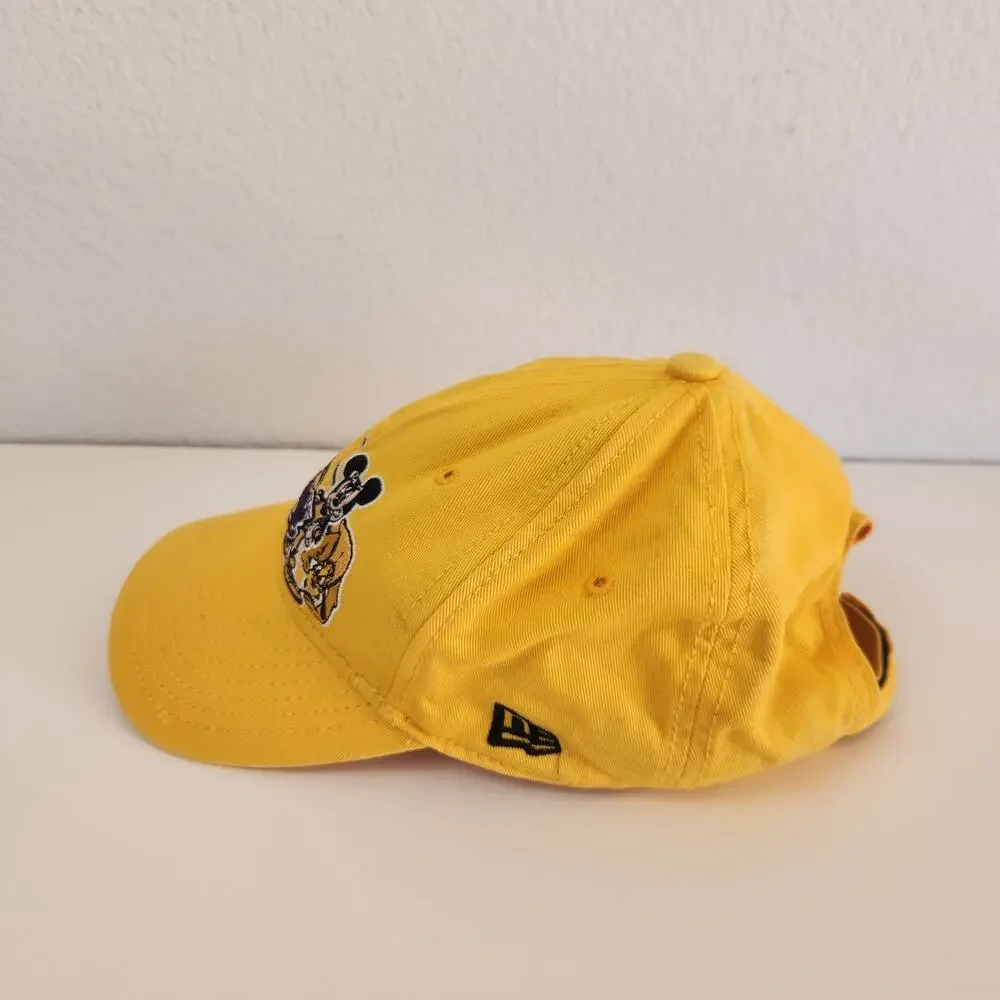 Disney Mickey Mouse and Friends Los Angeles Lakes Yellow Baseball Cap Youth
